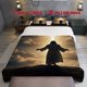 thumbnail image 1 of 3pcs Sacred Theme Pattern Bedding Set Duvet Cover and Pillowcases, 1 of 5