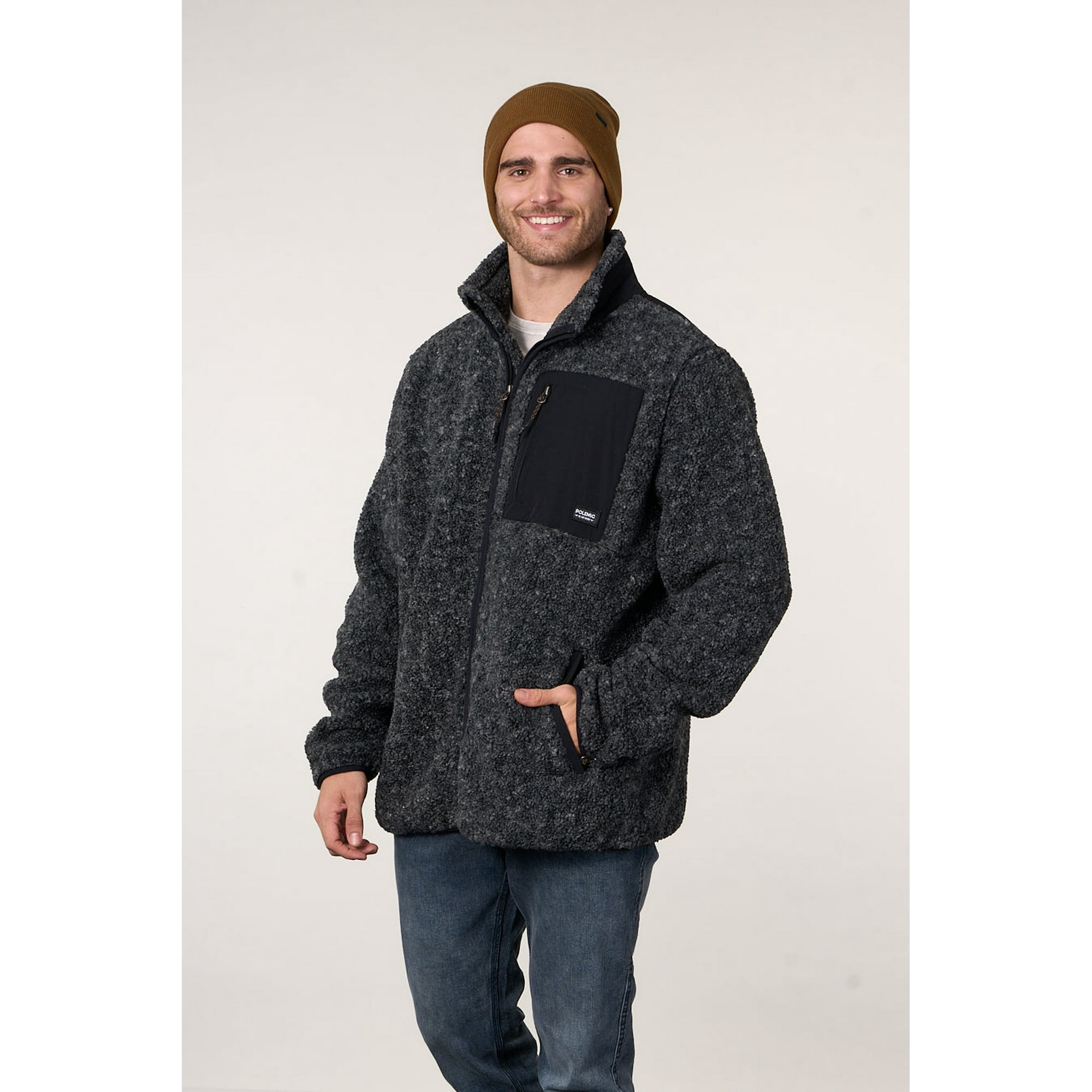 Polemic - Poleron Polar Sherpa Bonded Con Cierre 8716