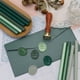 thumbnail image 2 of Barras de cera para sellos Atopbb verdes, paquete de 10 para invitaciones, 2 of 7