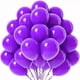thumbnail image 1 of suxuMhao Globos para Fiesta, Globos Inflables Redondos de Látex de 10 Pulgadas, 40 Pzas de Globos Morado Oscuro para Decoraciones de Boda, Fiesta de Cumpleaños, Globos para Exteriores, Decoración, 1 of 4