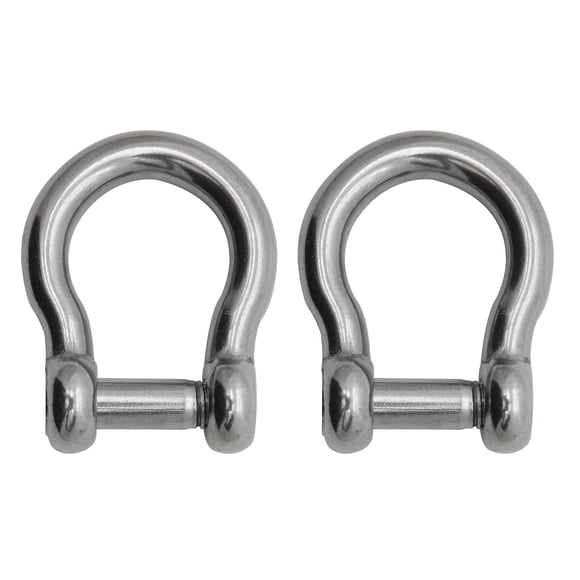 Shackle Extreme Max BoatTector, acero inoxidable 5/16, paquete de 2 unidades