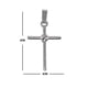 thumbnail image 2 of Colgante Plata Fina Italiana 925 Cruz Rustica, 2 of 2