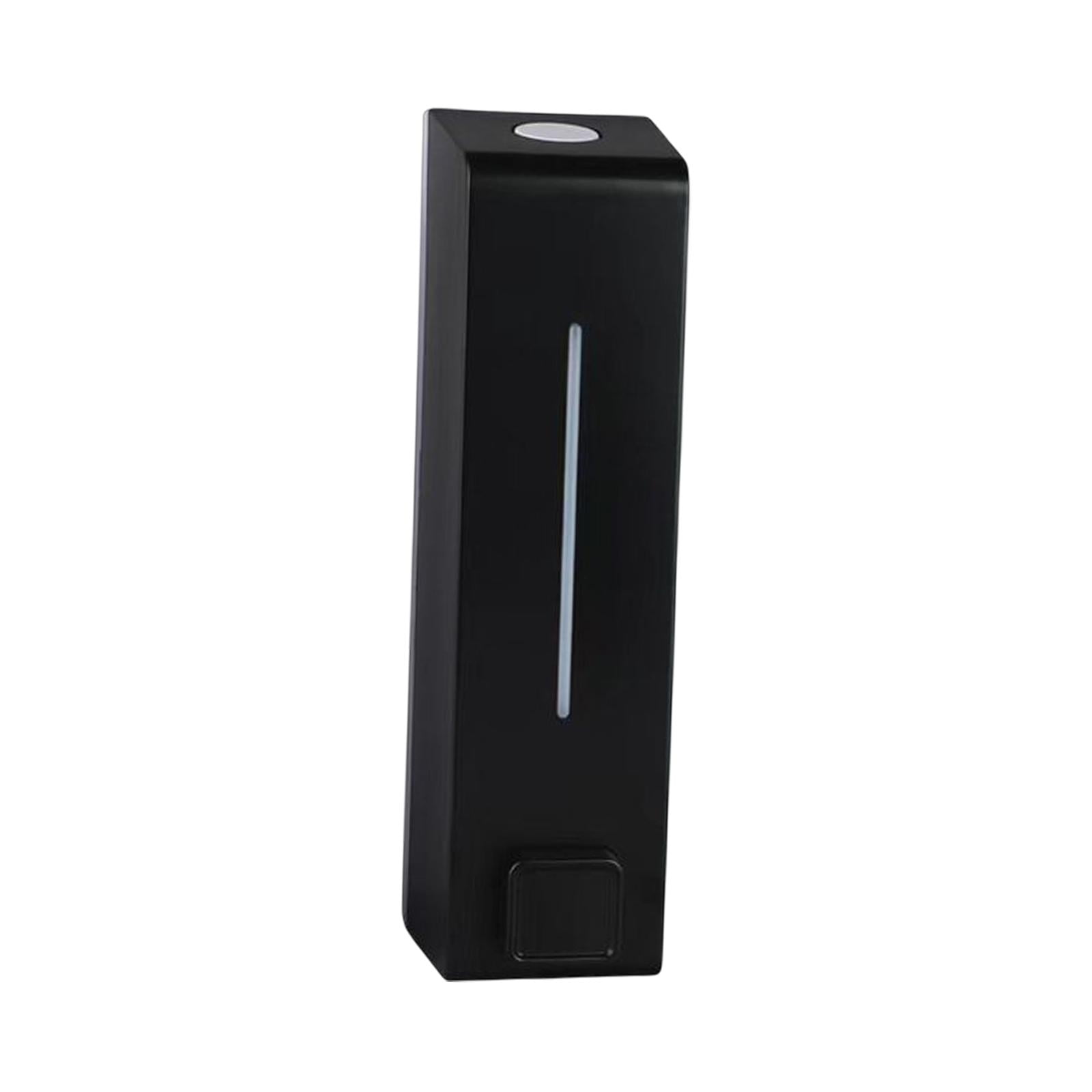 Bothyi - Dispensador De Jabón De 600 Ml, Champú Para Ducha De Baño Montado En La Pared, Negro Para Hotel