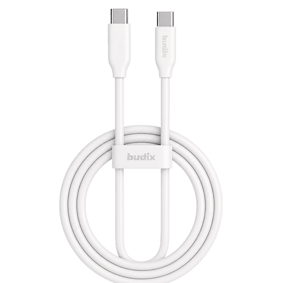 Cable Budix Usb-c A Tipo-c Carga Rápida 60w 3a 2m