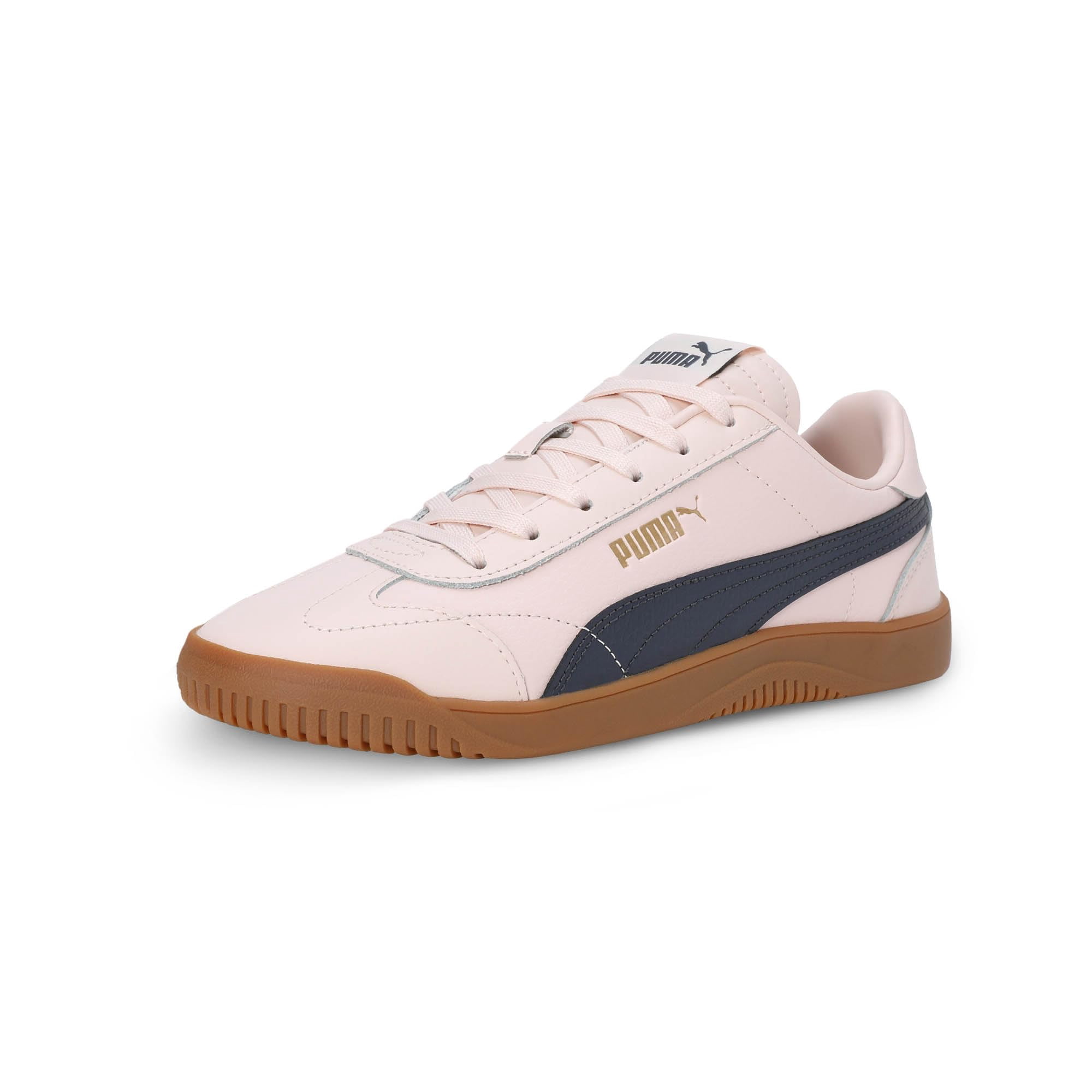 Zapatilla Puma Club 5v5 Island Para Mujer, Color Rosa Y Gris Galáctico 6.5