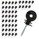 thumbnail image 3 of 50x Aisladores De Cerca Eléctricos Aisladores De Cerca Premium Para Postes De Cerca De Prado, Color Negro, 3 of 5