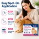 thumbnail image 4 of Tópico para Gatos – Cuidado Tópico contra Pulgas y Garrapatas – para Gatos de ≥0,68 kg, ≥8 semanas, 3 Dosis Mensuales, 4 of 6