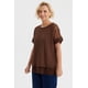 thumbnail image 2 of Polera Mujer Malla Café- ll, 2 of 4