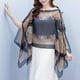 thumbnail image 1 of Stylish Paisley Print Chiffon Shawl - Perfect for Boho Trend, Sunscreen Wrap, Travel & Beach!, 1 of 3