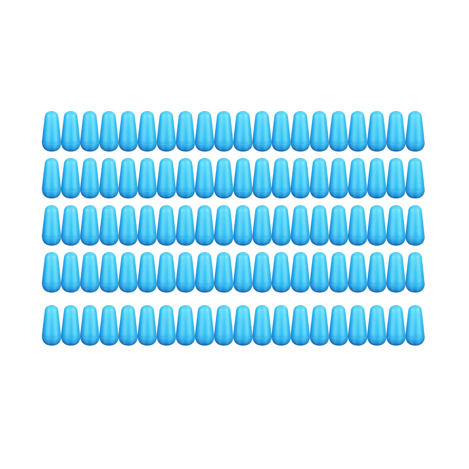 Magideal - Cuentas De Goma Bobber, Tapones De Goma Bobber, Tapón Ovalado De Goma, Aparejo De Pesca, Bobber De Pesca, Frijoles Espaciales, Flotador De Pesca Para Pequeño Azul