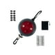 thumbnail image 4 of Tendedero Para Acampar, Línea De Secado De Ropa Antideslizante Para Patio Trasero, Camping, Exterior, Rojo, 8m Con Bolsa, 4 of 5