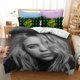 thumbnail image 1 of Billie Eilish Bedding Set Singer Rapper Duvet Cover Pillowcase Bed Set3-Piece Bedding Set (1 Duvet Cover + 2 Pillow Shams), 1 of 5