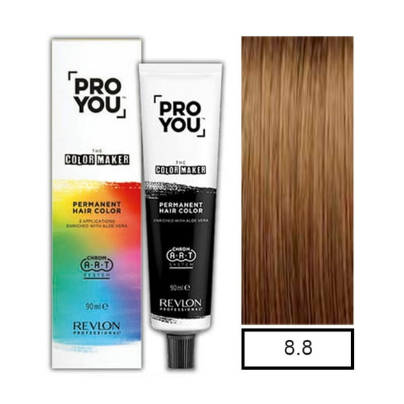 Tintura 8.8 Pro You Rubio Claro Choc. Marron 90ml mas oxidante