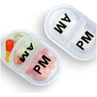 Genérico - Set 8 Pastilleros Mañana Tarde Medicina Vitaminas Lau