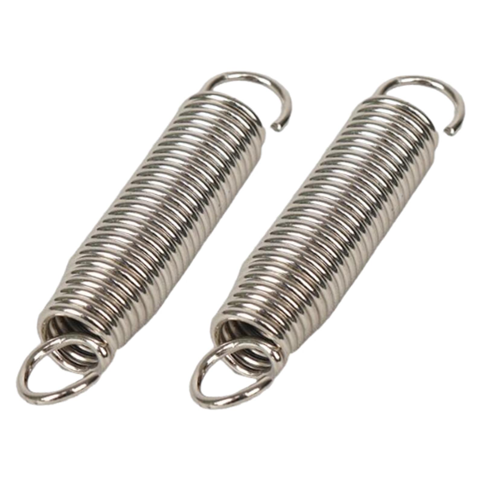 Magideal - 2X Busible Pedal De Pie Pedal De Resorte Reemplación Del Pedal Del Spring Conjunto De Bricolaje Reemplaza La Parte Del Hardware Para El Espectáculo Sin Gancho