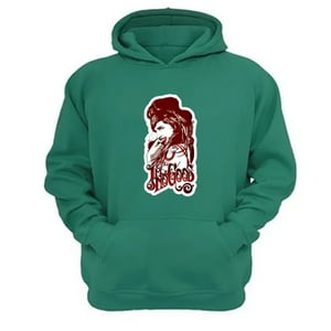 Genérico - Polerón Canguro Amy Winehouse Verde Aguamarina Talla S Unisex