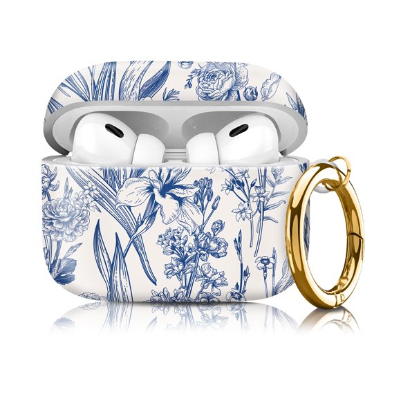 Funda para AirPod Pro 1ª/2ª generación con llavero, resistente a golpes