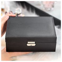 Disparo - Organizador De Ecocuero Multiple Compartimientos Negro