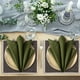 thumbnail image 3 of Set de Servilletas de Cena Ramanta Home 12 piezas 46x46 cm Verde Oliva, 3 of 9