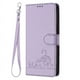 thumbnail image 2 of Funda tipo cartera FOXDOCK para Google pixel 8A con soporte, ranuras, RFID, diseño de gato, 2 of 5