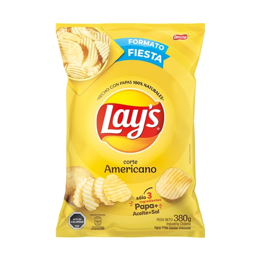 Papas Fritas Lay's Tipo Americano