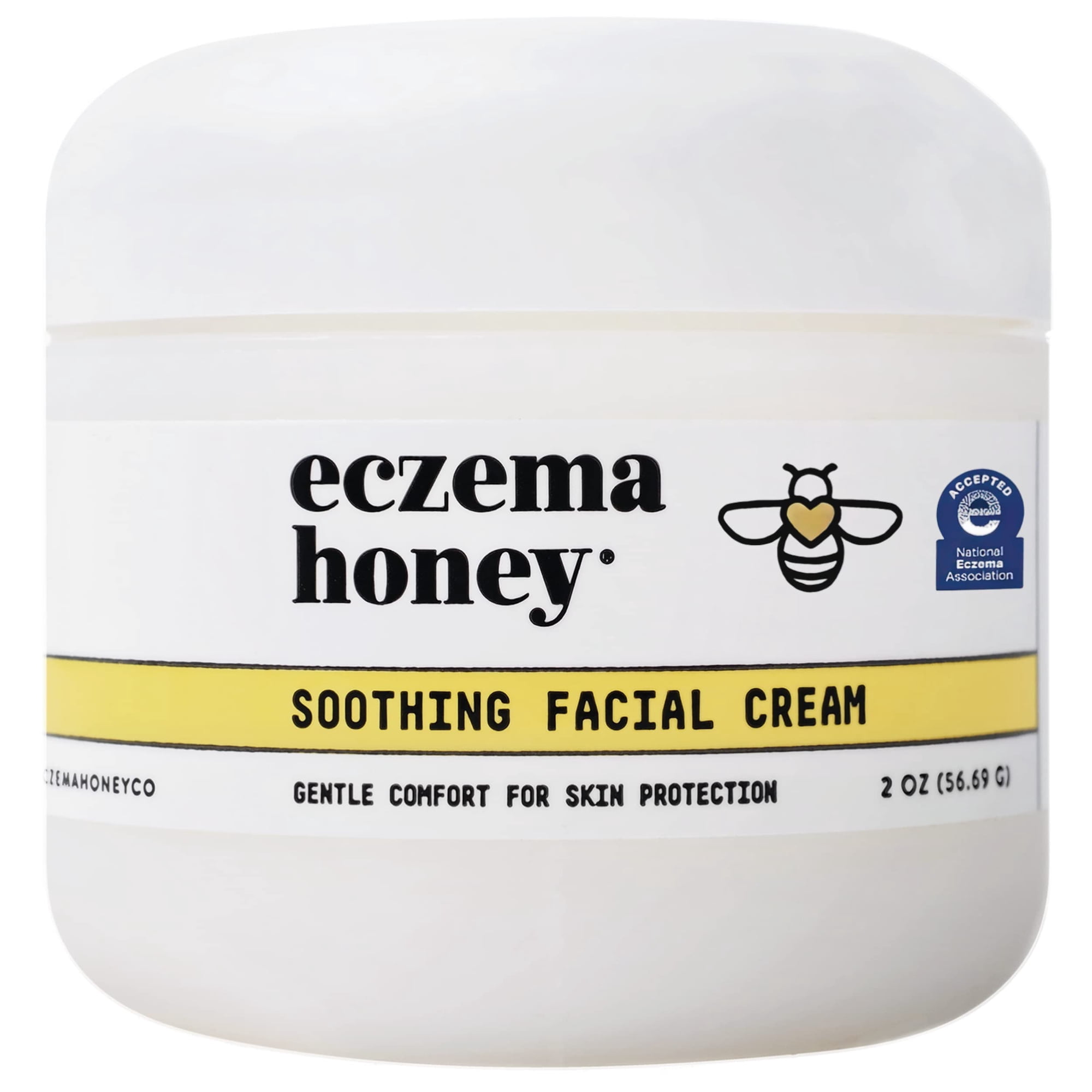 Crema Facial Eczema Honey, Calmante Para Eccema, 60 Ml, Para Rostro