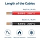 thumbnail image 2 of Cable eléctrico MMOBIEL 8 AWG 1,5 m de cobre estañado con silicona, 2 of 6
