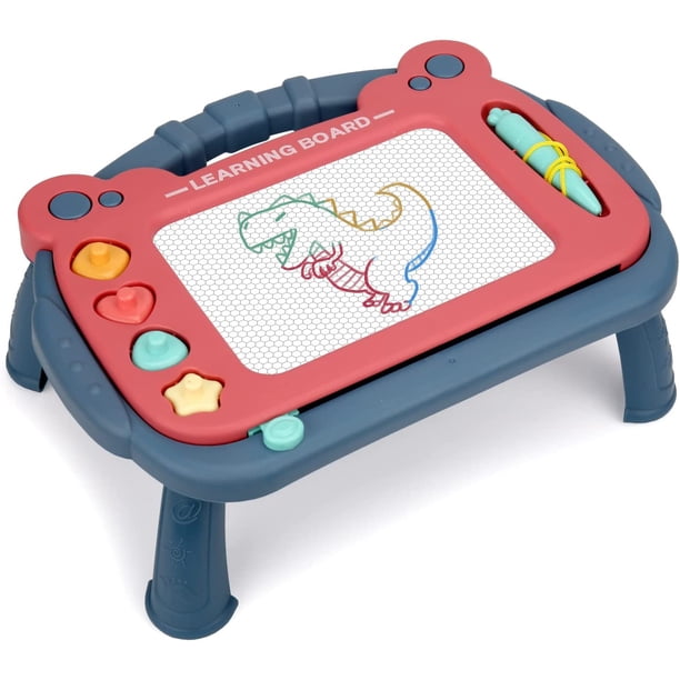 Magnetic Drawing Board, Sketch Doodle Board Toy, Educational Learning Toys For Toddlers 1-3, Birthday Gift For Boys Girls 2 Year Old