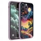 thumbnail image 1 of Grass Flower Colourful TPU Anti-Fall Soft Silicon Matte Protective Phone Case For Iphone 6/6S/7/8/X/XS/XR/SE2 2020/SE3 2022/11/12/13/14 Mini Plus Pro MAX, 1 of 3