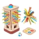 thumbnail image 1 of Juego De Dados De Palos De Colores, Juego De Viaje, Tablero De Madera, Suministros Para Fiestas, Regalo, 1 of 5