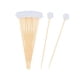 thumbnail image 2 of Selecciones De Madera Para Aperitivos, Suministros Para Fiestas, 12 Cm, Selecciones De Frutas Para Comida, Postre, Bastón, Copo De Nieve, 50 Piezas, 2 of 5