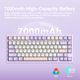 thumbnail image 3 of Teclado KEEBMONKEY WOBKEY RGB Triple Modo 7000 mAh, 3 of 6