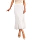 thumbnail image 1 of INSPIRE CHIC Falda Floral de Encaje para Mujer con Volantes en el Dobladillo, Cintura Alta, Falda Midi de Cóctel XL Blanca, 1 of 6
