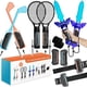 thumbnail image 1 of Accesorios para controladores de juegos 12-en-1 compatibles con Switch, kit de juegos de fiesta familiar con 2 Joy-Pad, 1 of 9