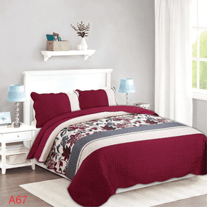 Genérico - Cubrecama Quilt 1.5 Plaza Polialgodón Varios Diseños