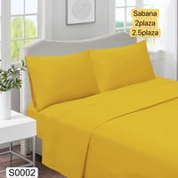 Todo Hogar Santiago De Chile - Sabanas Lisas King Color Mostaza