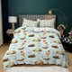 thumbnail image 1 of Cherry Ice Cream Quilt Duvet Cover Set Comforter Cover Bedspread3-Piece Bedding Set, 1 of 5