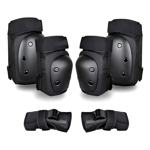 Set Protección Adulto Rodilleras Coderas Muñequeras Roller multicolor