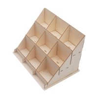 Bothyi - Expositor De Tarjetas De Felicitación, Expositor De Tarjetas Coleccionables Para Venta Minorista De Pegatinas Y Postales, 27 X 19,3 X 19,3 Cm