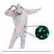 thumbnail image 1 of Pijama Y Disfraz Enterito Polar Mujer Unicornio Luminoso, 1 of 2