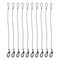 Genérica - 10 Cables Acero Recubierto 52Kg Multifunción 1 Metro X 4Mm