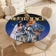 thumbnail image 4 of Beetlejuice-theme Fitted Round Tablecloths Elastic Edged Table Covers Waterproof Table Cloth for Kitchen Holiday Party Tables Decor 120cm, 4 of 6