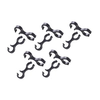 Magideal - Clips De Varilla De Senderismo De 10 Piezas De 10 Piezas Equipo De Conexión De Doble Polvo De Hebilla Profesional Compact 8 Shape Carabiner Para Acamp L