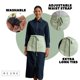 thumbnail image 5 of MEEMA Delantal de Cintura para Chef Mujer con Bolsillos y Correa Ajustable, 5 of 9