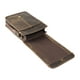 thumbnail image 3 of Bolso Bandolera de cuero natural, café oscuro vintage. Franz Mossi, 3 of 3