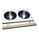 thumbnail image 4 of Plato De Alimentación Para Pájaros, Taza, Comida Para Pájaros, Tazas De Acero Inoxidable Para Loro, Periquito, Doble Ranura, 4 of 5