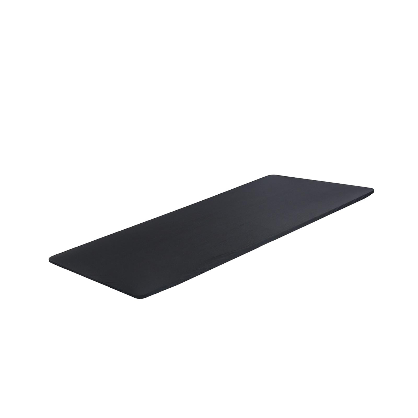 Bothyi - Funda De Mesa Elástica Lavable Para Patio, 4 Pies, Para Eventos, Cocinas, Bodas, Color Negro