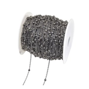 Bothyi - Collar De Cadena De Bolas Hallazgos De Joyería Banquete De Boda Diy Artesanía Colgante Decoraciones Estilo F