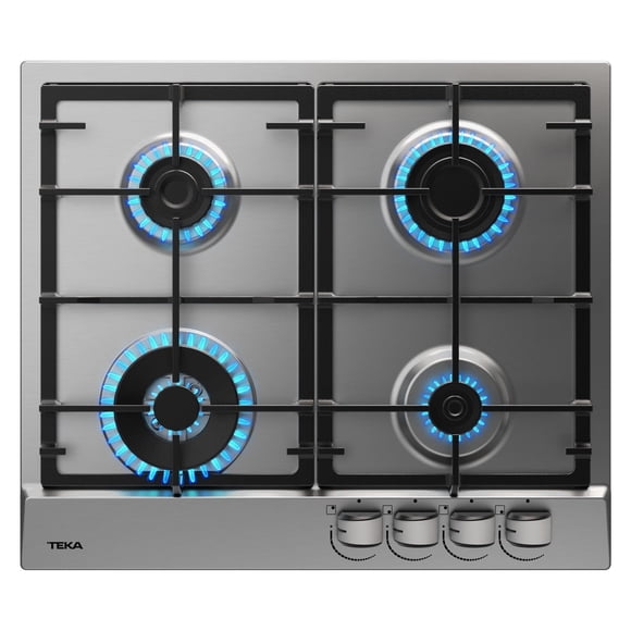 Encimera Gas licuado 4 Quemadores Gsc 64320 Inox