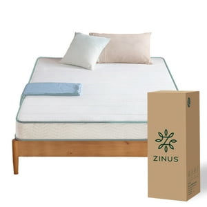 Colchón 1.5 Plazas Zinus Resortes Bonnell 105X190X15Cm